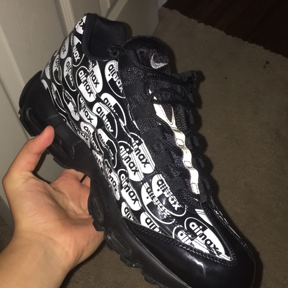 Airmax 95 all over print black